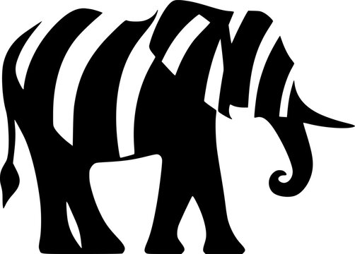 recommend clip art: Elephant - High Quality Vector Logo - Vector illustration ideal for T-shirt graphic