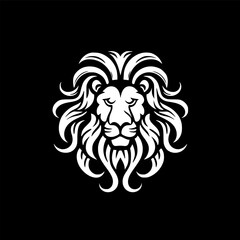 Obraz premium Lion | Minimalist and Simple Silhouette - Vector illustration
