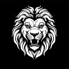 Fototapeta premium Lion - High Quality Vector Logo - Vector illustration ideal for T-shirt graphic