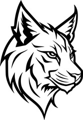 Fototapeta premium Lynx - High Quality Vector Logo - Vector illustration ideal for T-shirt graphic