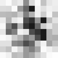 Censored Image with Pixelated Background