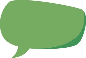 Colorful Speech Bubble