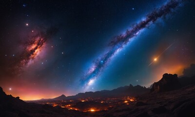 우주오로라 멋진우주배경