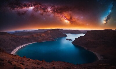 우주오로라 멋진우주배경