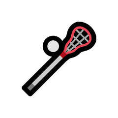 Lacrosse Stick and Ball