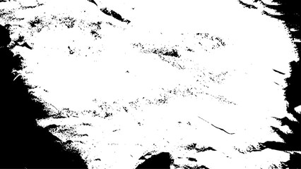 Destroyed grunge scratches plaster on aged painted brushed surface vector.  Pattern of chips, scuffs abstract vintage surface.