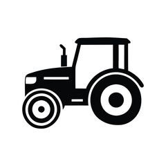 tractor isolated on white background