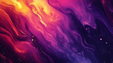 Obraz premium Vibrant digital backdrop for technology, artificial intelligence, and creative media endeavors