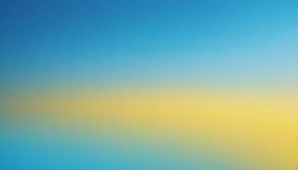 Naklejka premium Yellow to blue gradient background with noise texture, bold, contrast,Blurred Gradient.aesthetic, 6