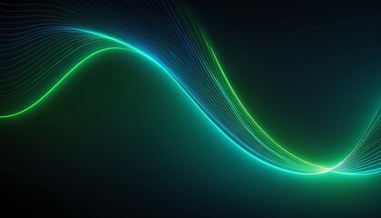 green glowing techno lines, hi tech futuristic abstract background template atom, backgrounds, 1