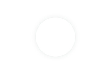 Glowing White Circle