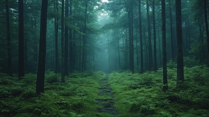 Fototapeta premium Enchanted Forest Path
