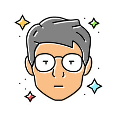 cyber explorer tech enthusiast color icon vector. cyber explorer tech enthusiast sign. isolated symbol illustration