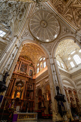 Main Chapel and Transept  of Mosque-Cathedral of Cordoba.