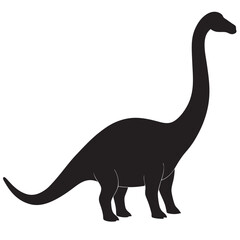 Dinosaur silhouette