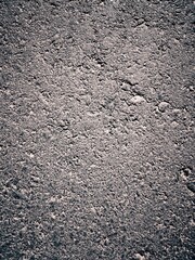 Surface grunge rough of asphalt, Seamless tarmac dark grey grainy road, Driveway texture background, Top view
