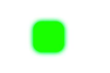 Glowing Square Button