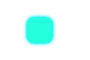 Glowing Square Button