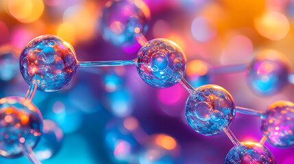 Artistic Representation of Niobium's Electron Configuration: A Colorful Exploration of Atomic Structures and Their Scientific Significance