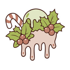 grape with leaves