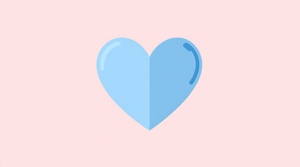blue heart background