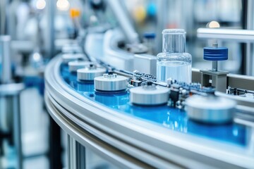 Electronic Component Assembly Line with Various Parts