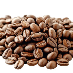 Naklejka premium Transparent PNG Image of Coffee Grounds - Ideal for Cafe Designs, Culinary Projects, and Food Illustrations