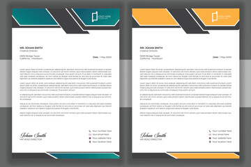 Modern letterhead template design,letterhead design 
