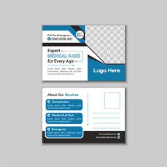 Post Card Design for Expert Medical Care