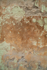 Ancient Wall Texture with Cracked Plaster