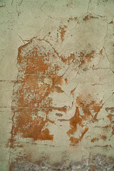 Ancient Wall Texture with Cracked Plaster