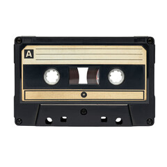 Fototapeta premium music audio tape vintage. png isolated background. transparent background.