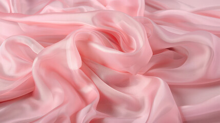 pink silk fabric background