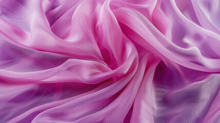 Obraz premium pink silk fabric background