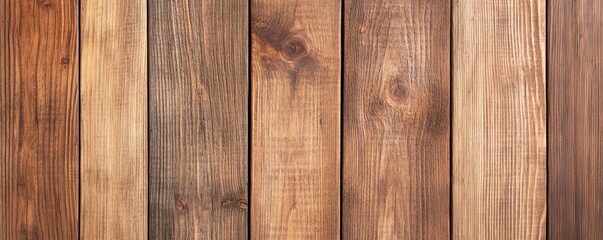 Fototapeta premium Rustic walnut wood with visible knots, warm tones, perfect for farmhouse-style design