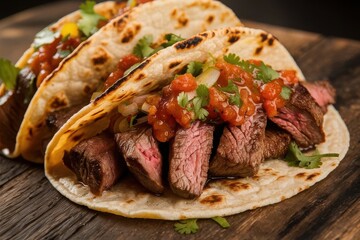 Steak Tacos on a Grill