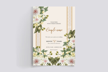 Save the date wedding invitation templates