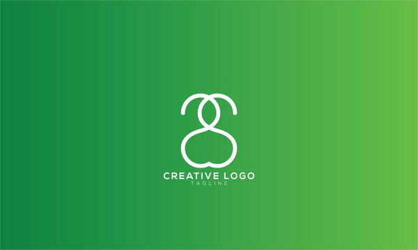 2S S2 2Z Z2 Abstract initial monogram letter alphabet logo design