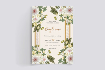 Save the date wedding invitation templates