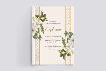 Save the date wedding invitation templates