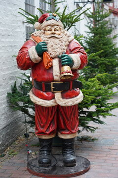 Weihnachtsmann - gro&szlig; - Deko