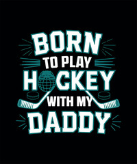 ICE Hockey T-shirt Design