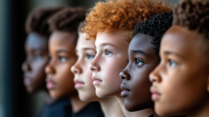 Diverse Children Equality Hope Future Unity Kids Teamwork Childhood Friendship Global Community