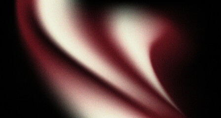 Grainy  red white on black background white abstract noise texture banner color flow wave, poster backdrop header cover design