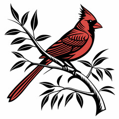 cardinal vector,christmas cardinal  ai
