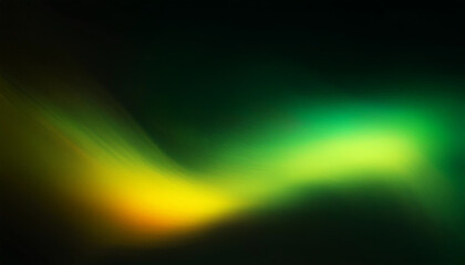Obraz premium Defocused pink yellow gradient abstract ultraviolet radiance soft texture on dark black abstract empty space background. Neon blur glow. Color light overlay. Copy space.