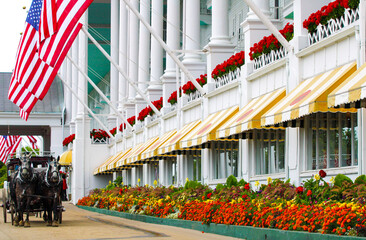 Grand Hotel on Mackinac Island State Park Michigan 