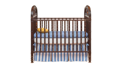 Crib isolated on transparent background