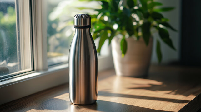 Bring a reusable water bottle or coffee cup to the meeting to stay hydrated and alert, but avoid noisily opening bottles or fidgeting with them.