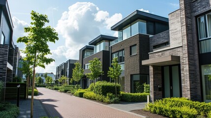 Contemporary Dutch Suburbia: Modern Architecture and Hedgerow Housing in Netherlands